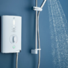 Mira Sport 9.0kW Thermostatic Electric Shower White/Chrome - 3 - Showers Direct