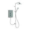 Mira Azora 9.8 kW Dual Electric Shower Frosted Glass - 2 - Showers Direct
