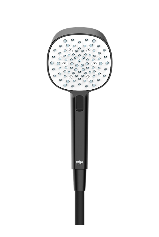 Mira Evoco Dual Thermostatic Mixer Shower in Matt Black - 3 - Showers Direct