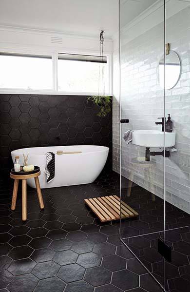 Best Design Trends for a Black Bathroom! - 1 - Showers Direct