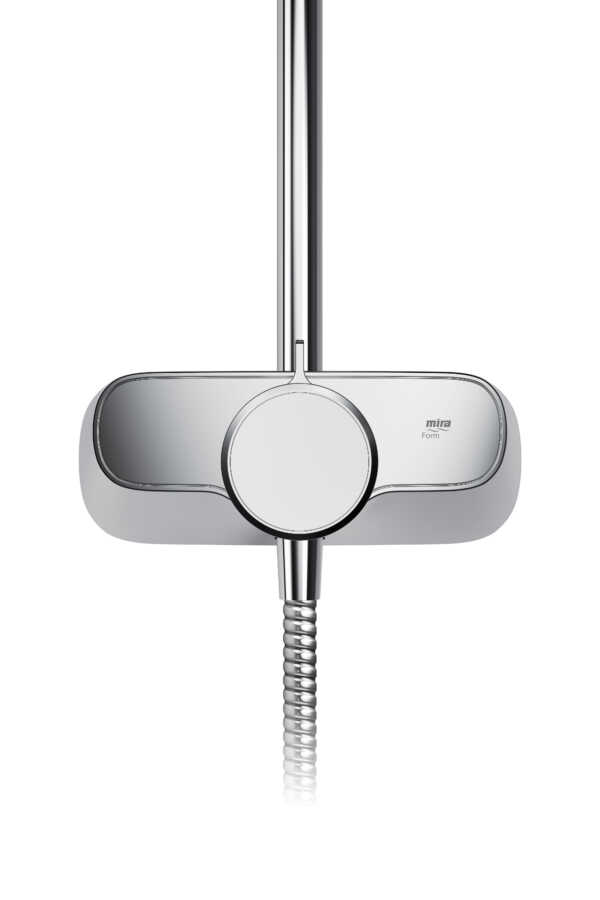 Mira Form Dual Outlet in Chrome - 4 - Showers Direct